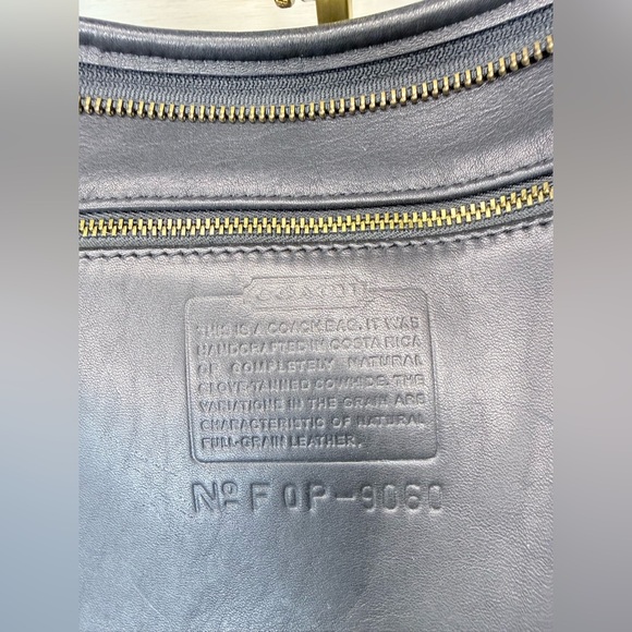 Coach 9060 Slim Duffle Sac Costa Rica– Vintage 2000, Leather Shoulder Bag - Picture 12 of 17